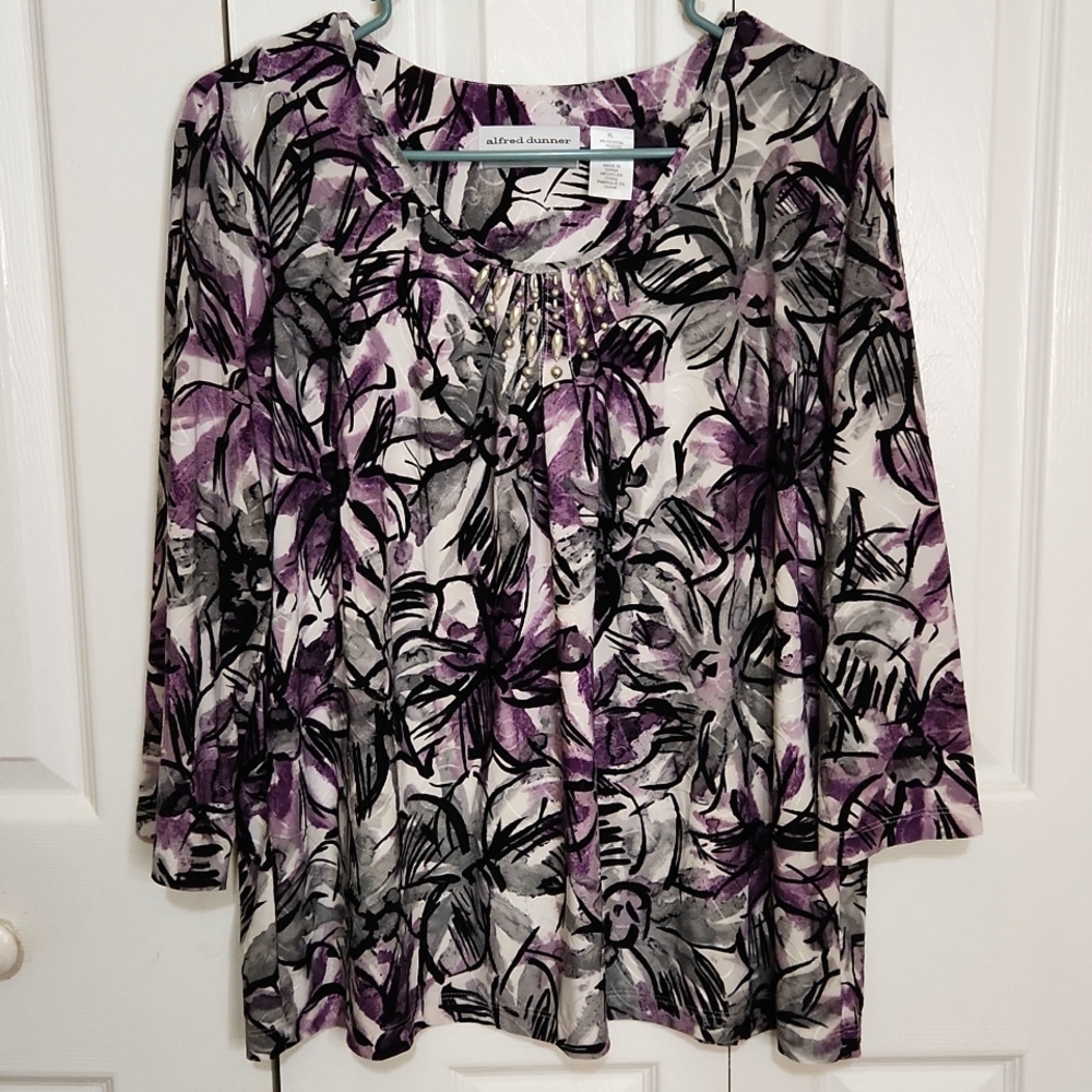 Alfred Dunner Women's Top Size PL